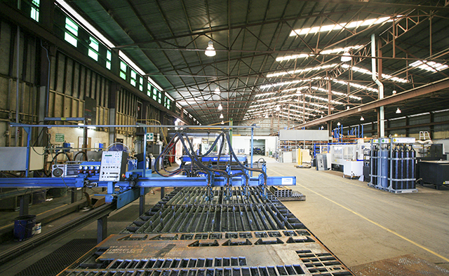Interior of Great Western Manufacturing’s Toowoomba manufacturing facility