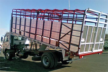 Great Western Manufacturing designed & fabricated Leader Truck Crates & Bodies.
